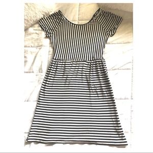a.n.a. Striped Dress